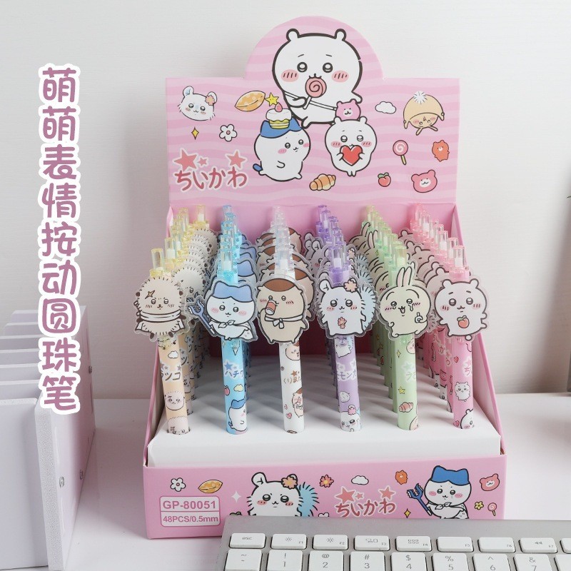 

{Chiikawa} Pen Gel Akrilik Lucu Imut Premium Karakter Chiikawa No. GP-80051 by Kakabicam