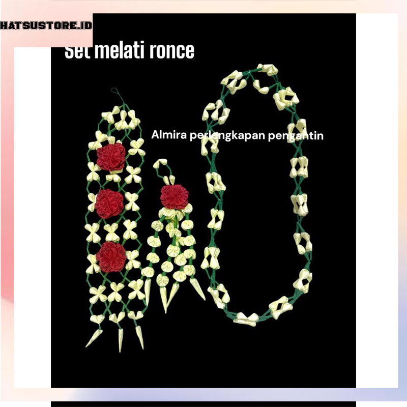 Set Melati Ronce Anak/ Set Melati Ronce Dewasa