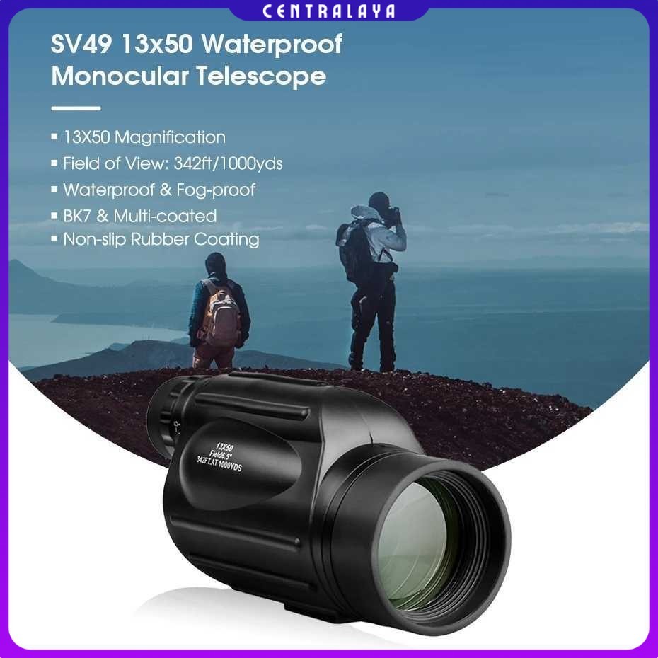 SVBONY Teropong Monocular Telescope Multi Coated Waterproof - SV49