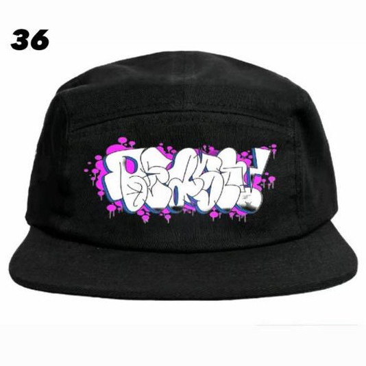 Topi 5 panel / topi surfing / topi pria 5 panel / topi distro 5 panel / topi 5 panel DTF