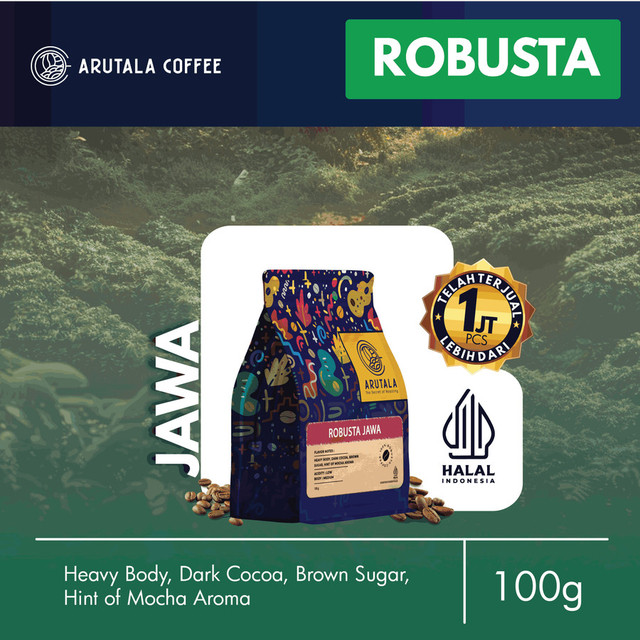 

Arutala - ARUTALA Kopi Robusta Jawa Java Coffee Indonesia 100 gram