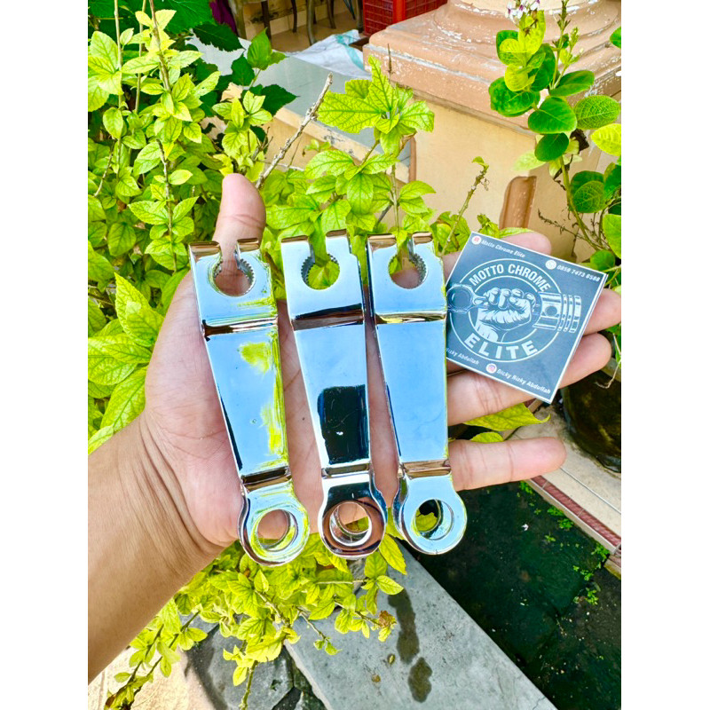 PAHA REM BELAKANG TUAS REM GL MEGAPRO MP PRIMUS CROME