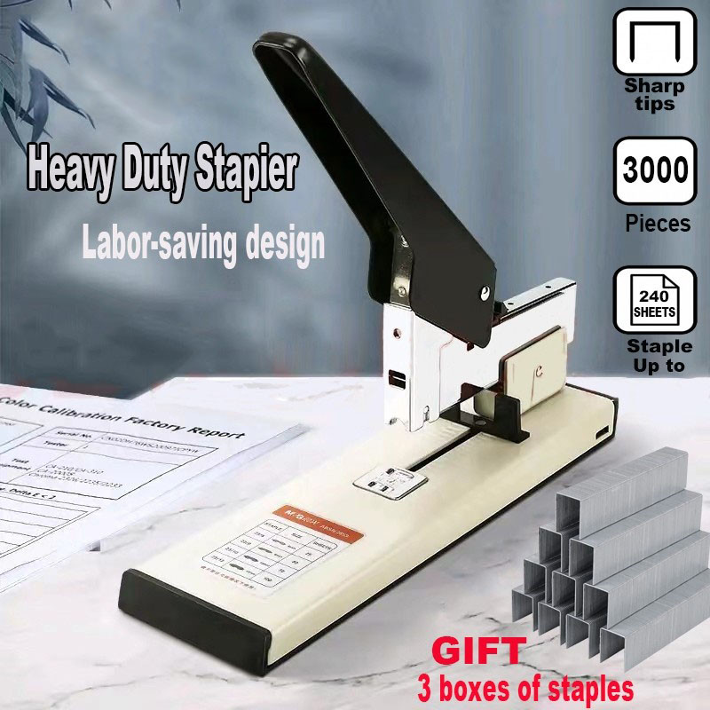 Hekter Untuk Kertas Tebal - Hekter Serba Guna Heavy Duty Stapler Tembak Kangaro /staples Besar/stapl