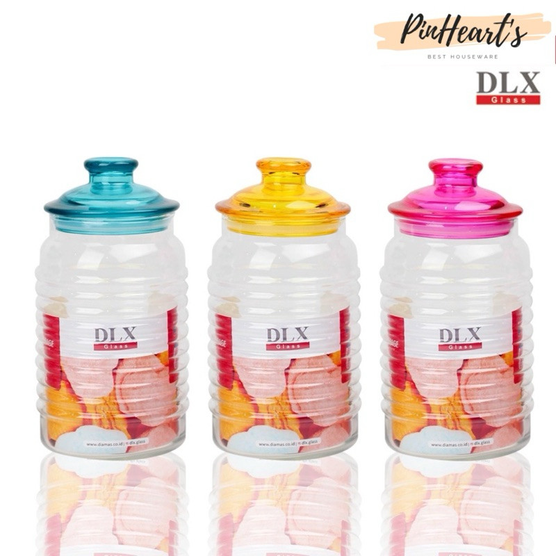 HSO - TOPLES KACA DLX NURI JAR 1100ML ISI 1PC / STOPLES KACA DLX NURI 1100ML ISI 1PC | STOPLES KACA