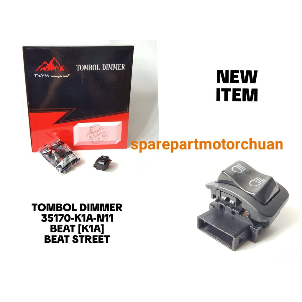 TOMBOL DIM BEAT FI 2020 DELUXE K1A TOMBOL SAKLAR DIMMER HONDA TAKAYAMA TOP QUALITY