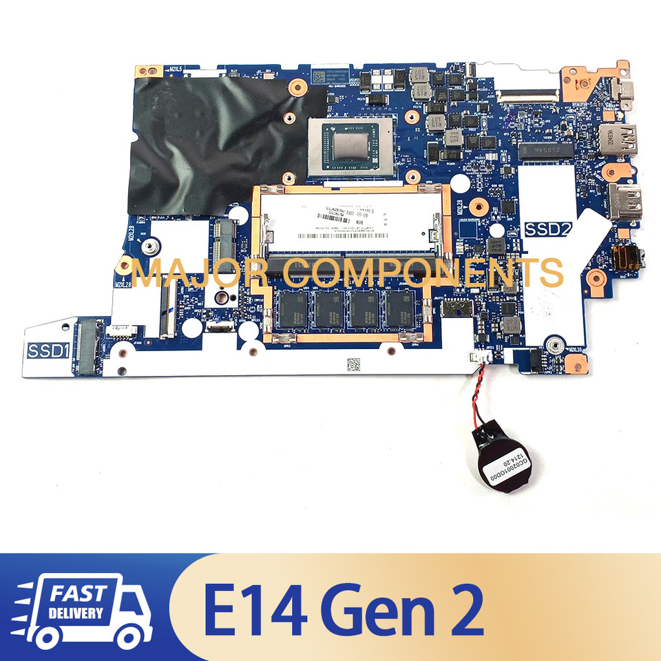 NM-C771 5B20W77570 For Lenovo ThinkPad E14 Gen 2 (AMD) 14.0” PC Motherboard AMD Ryzen 7 4700U DDR4 L