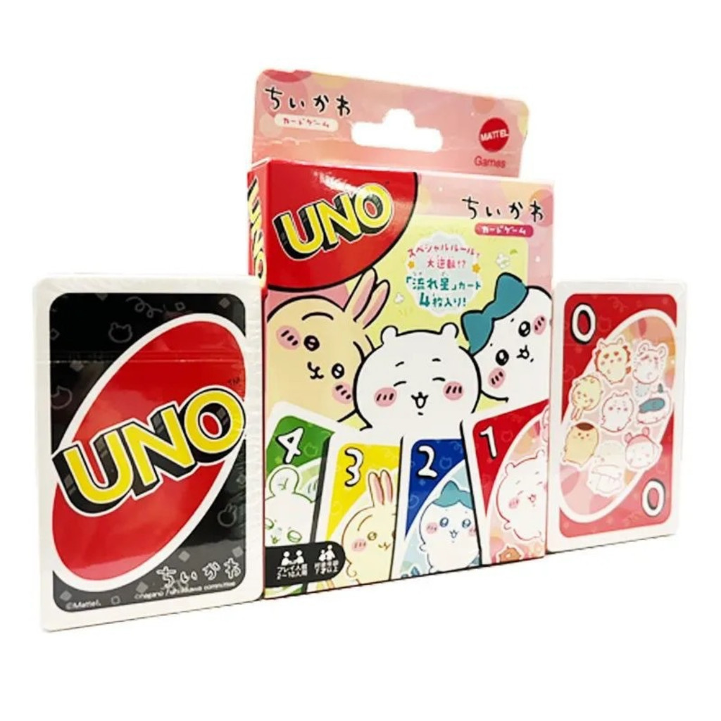2025 iikawa Anime Figures Cartoon Board Games UNO Cards Table Family Party Entertainment Games Card 