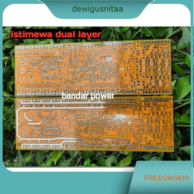 Pcb Class HH10000 Bandar Power Double Layer