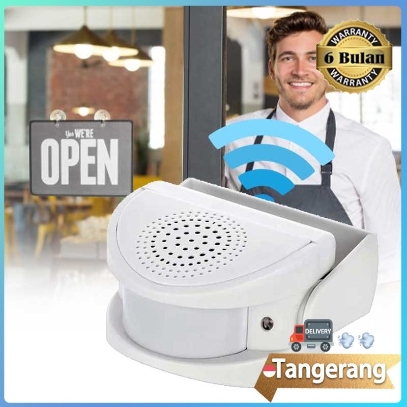 Bel Pintu Sensor Gerak / Bell Sensor Gerak Toko / Electronic Guest Saluting Bell
