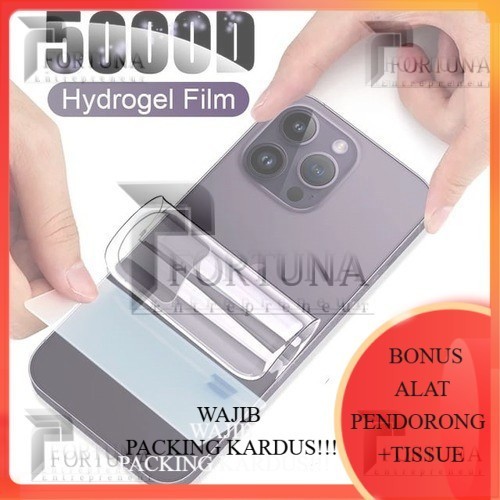 Anti Gores Belakang Hydrogel Untuk Oppo Reno 11 5G , Reno 11 Pro 5G , Reno 11F 5G Clear Dan Matte / 