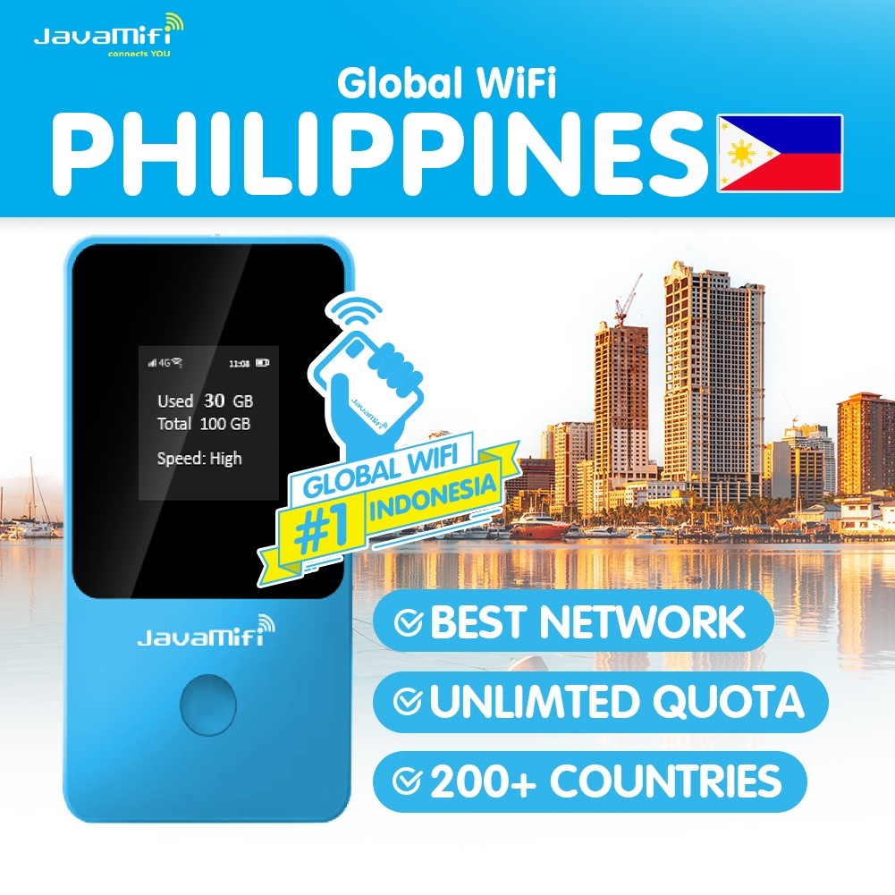 JavaMifi Global Wifi Philippines Unlimited | Sewa Wifi Filipina