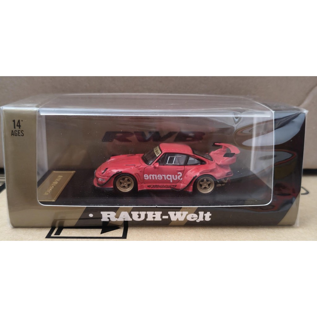 STAR MODEL RAUH - WELT PORSCHE RWB 993 SUPREME MERAH SEALED ORIGINAL