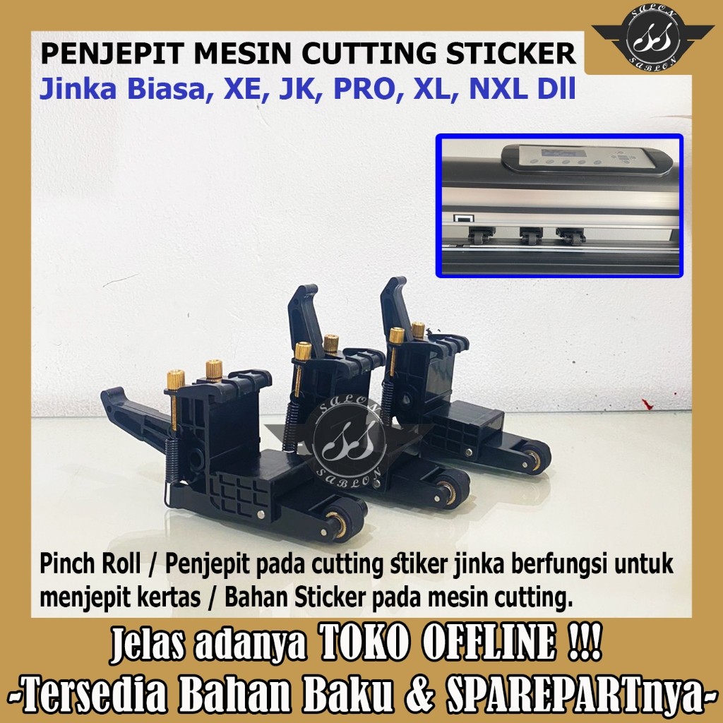 Roller Jinka / Penjepit Jinka  Mesin Cutting Sticker Jinka | XE / JK / XL / PRO / NXL / AC