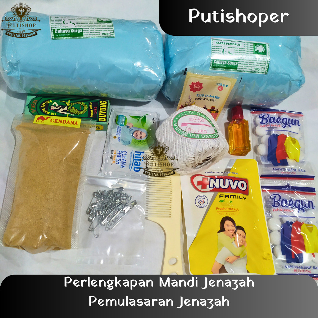Perlengkapan Mandi Jenazah Pemulasaran Jenazah