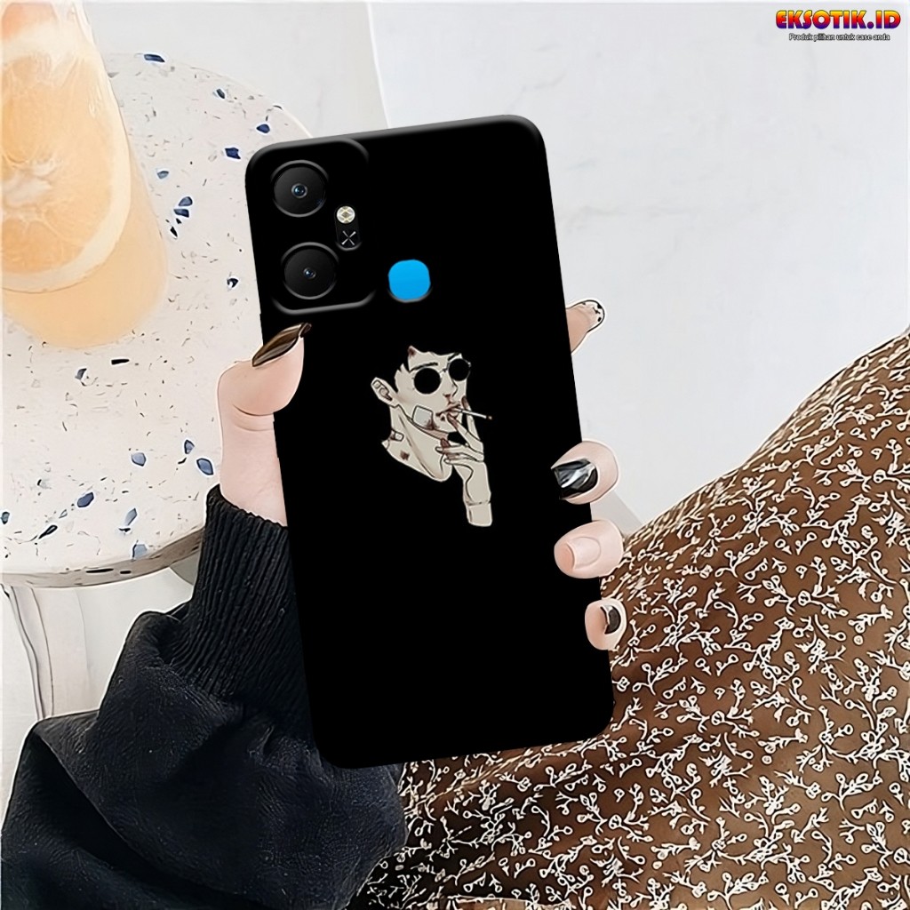 Case INFINIX SMART 6 PLUS -  Casing INFINIX SMART 6 PLUS - Case BLACKCOOL - Skin Handphone - Silikon