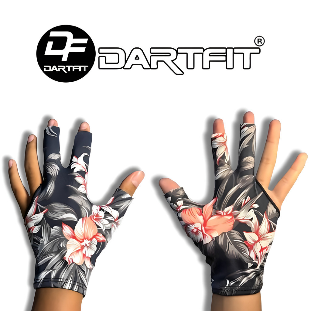BESTPROMO SARUNG TANGAN KIRI BILLIARD SPANDEX LYCRA SARUNG TANGAN BILIAR MOTIF JEPANG BUNGA SAKURA