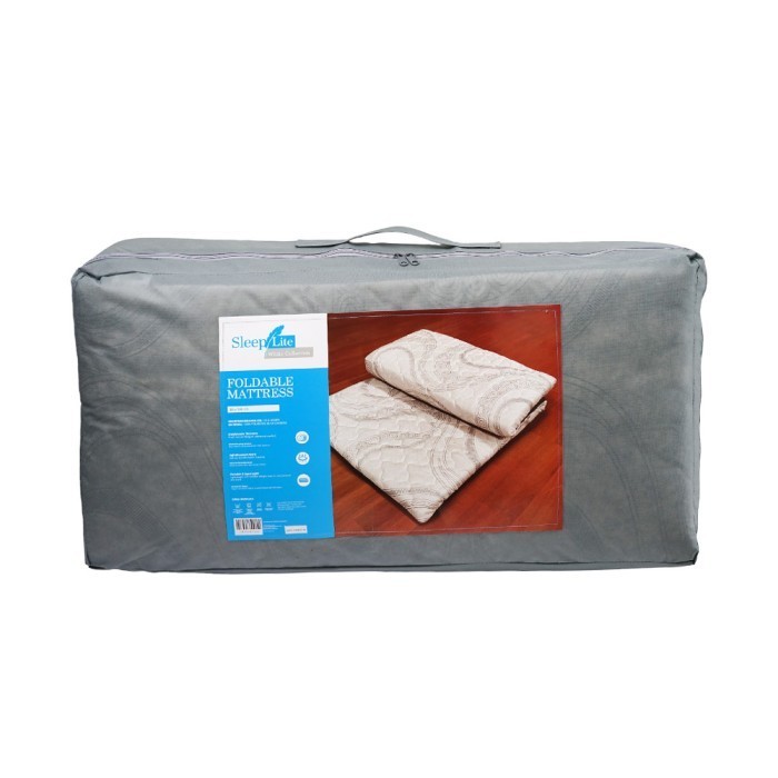 AZKO Sleeplite 80X180X5 cm Kasur Lipat Dengan Tas Penyimpanan Folding Bed Matras Lipet Kasur Gulung 
