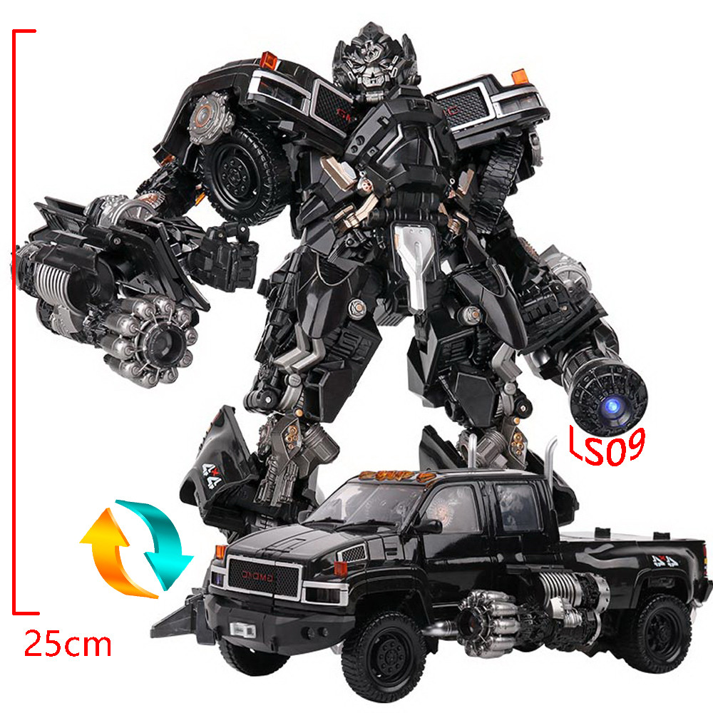 Transformation Toys Robot BMB Ironhide LS09 Autobots AW01 Car Deformation Action Figure Model