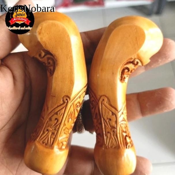 Gagang keris Deder keris putri kinurung kayu cendana jawa KNB2