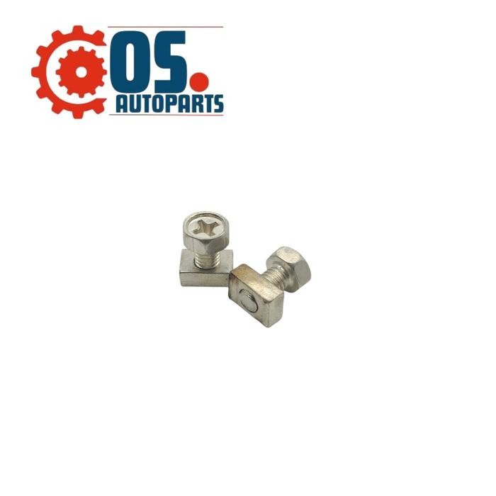 Baut Aki Kering Baut Mur Kotak Aki Kering Original Tembaga OS