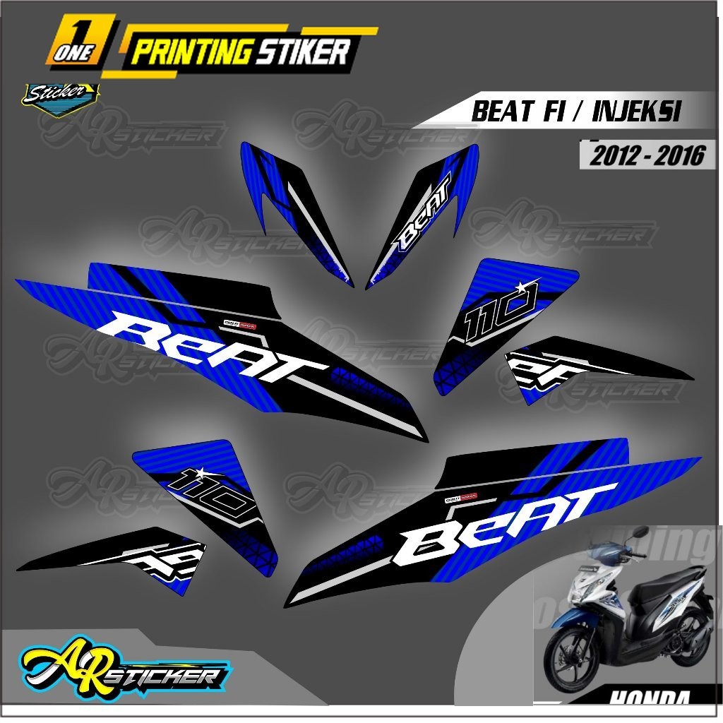 Striping Beat Fi Stiker Beat Fi Striping Beat Fi 2014 Decal Beat Fi Striping Beat Fi 2013