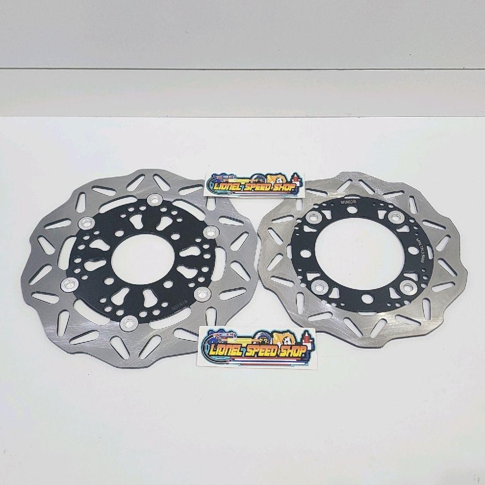 LS Piringan cakram MX NEW monel hitam depan belakang mx old depan mx new belakang Motorcycle