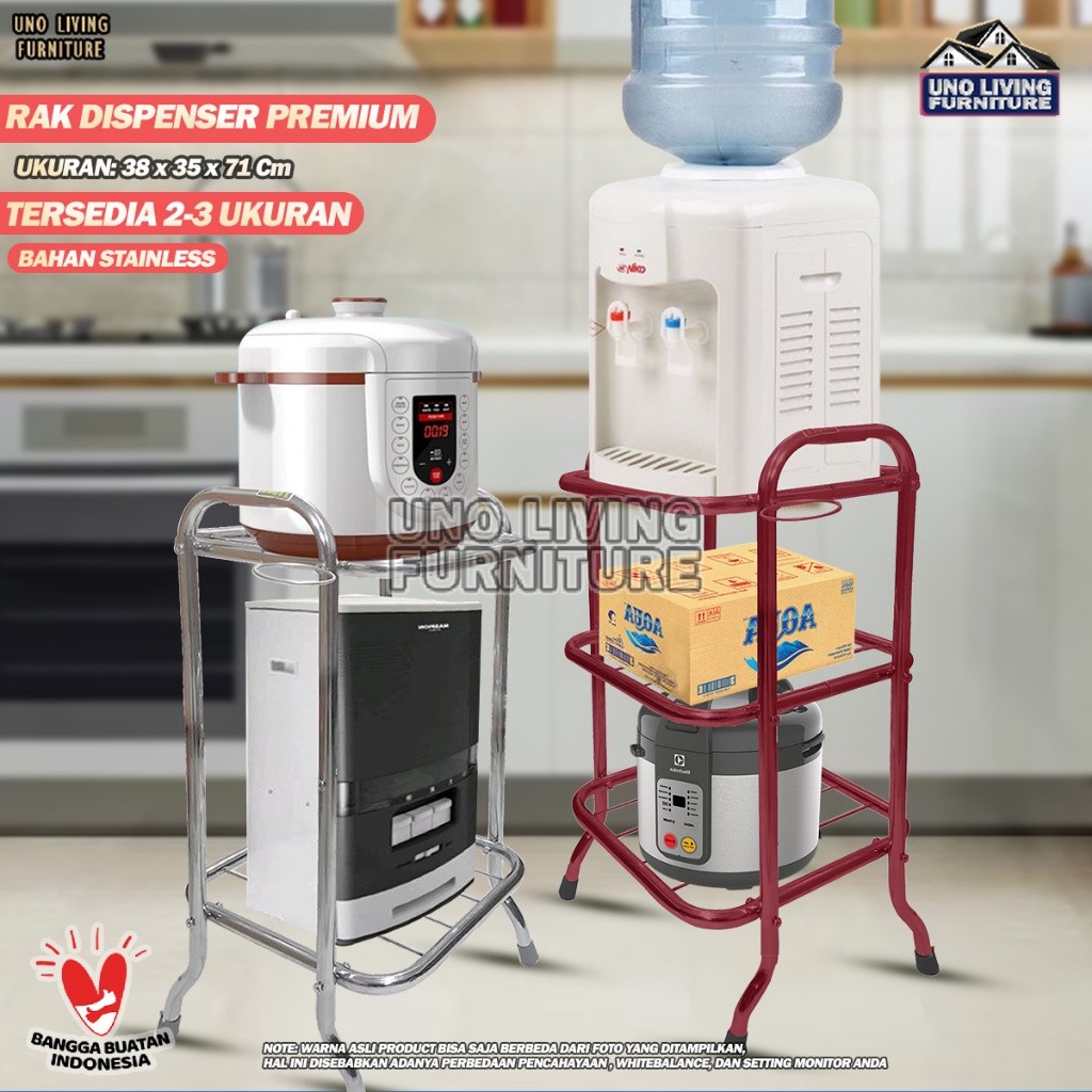 Rak Dispenser Besi Chrome Rak Dispenser Besi Cat Rak Dispenser 2 Susun Meja Dispenser air Galon