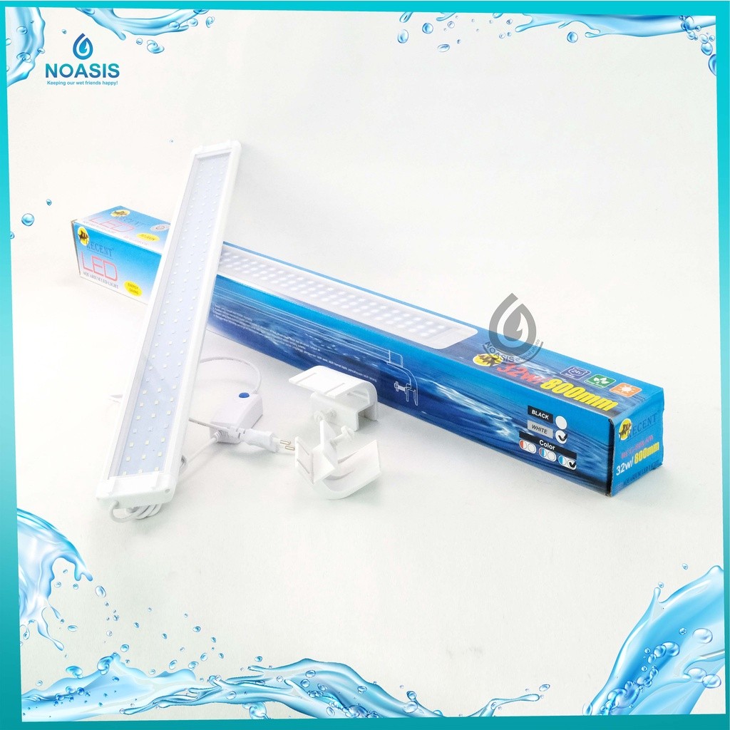 LAMPU LED AQUARIUM LED RECENT RCG-1018-SW 36WATT 100CM PUTIH AQUASCAPE