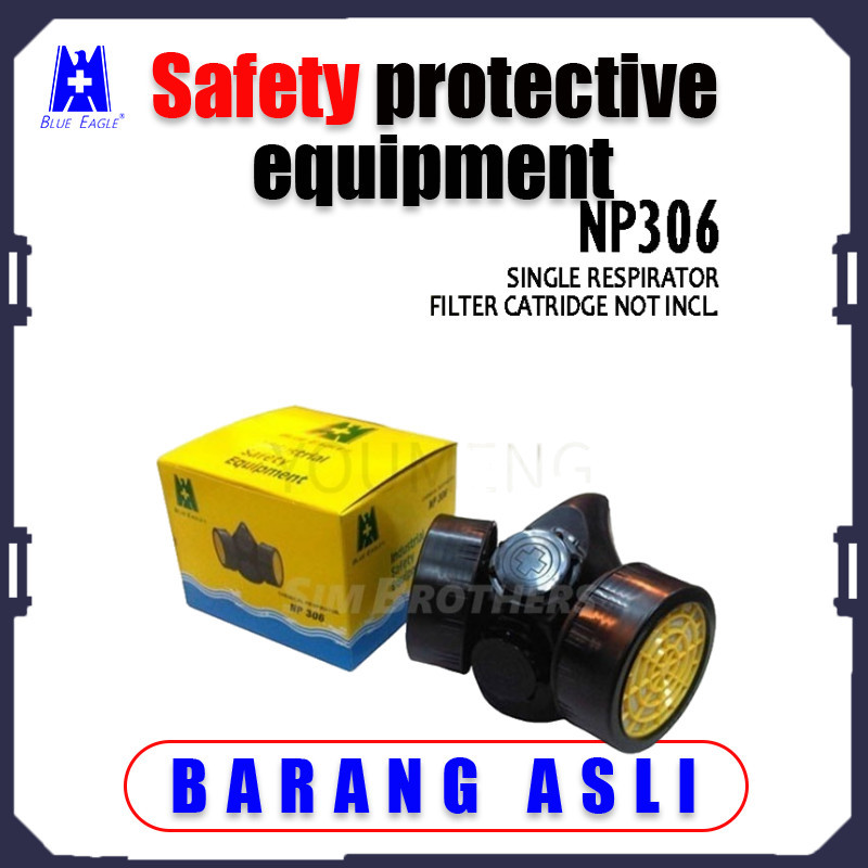 Blue Eagle NP 306 Masker Double Respirator Blue Eagle NP 306 Masker Double Respirator