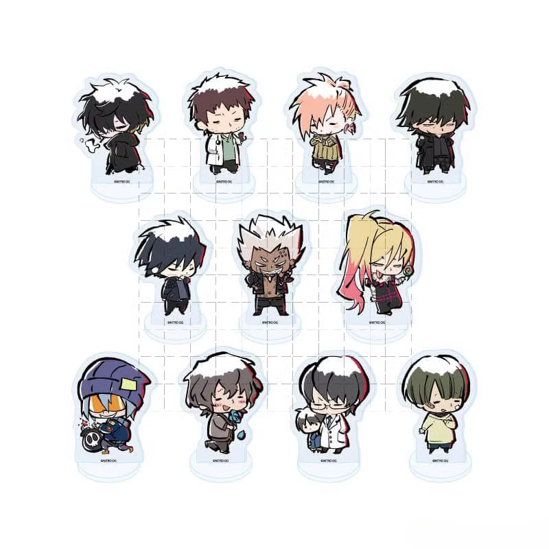 Game Noiz Ren Madarame Fujieda Kotarou Seragaki Aoba Kojaku Acrylic Stand Doll Anime Figure Model Pl