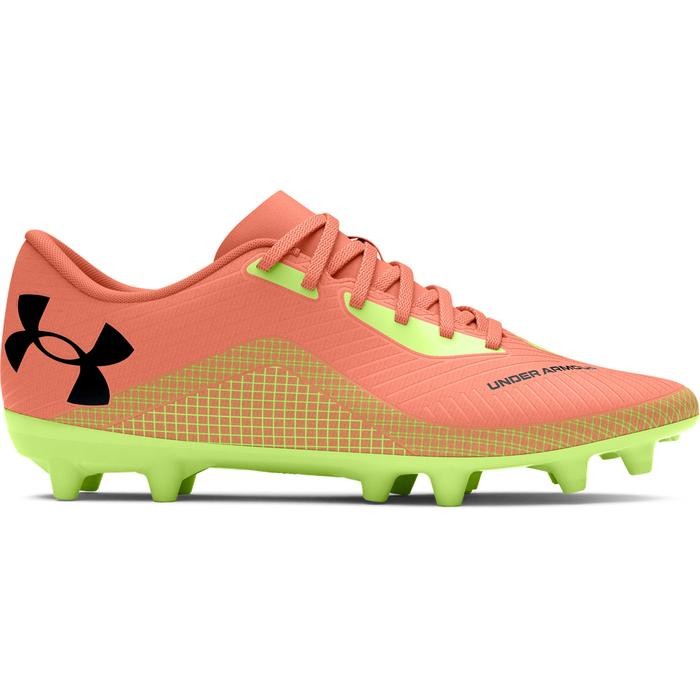 [   OLVERA ]  Under Armour Unisex Shadow Select 2 FG Soccer Cleats - Flare Orange, 10.5/12