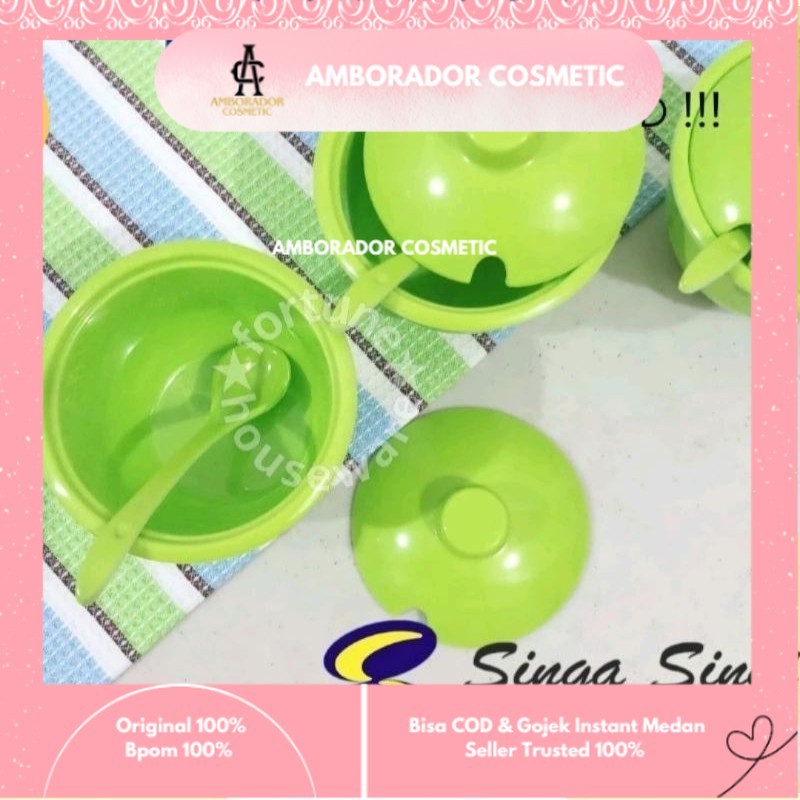 MH - MANGKOK SAMBAL / TEMPAT SAMBAL / MANGKOK CABE TUTUP MELAMIN SINGA SINGI