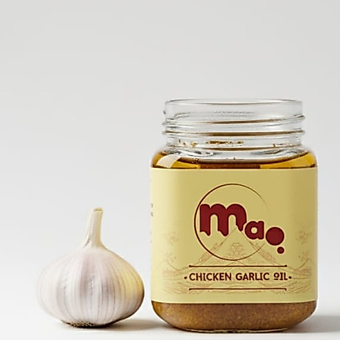 Mao Minyak Lemak Ayam Bawang , Chicken Garlic Oil Premium , Lemak MPASI