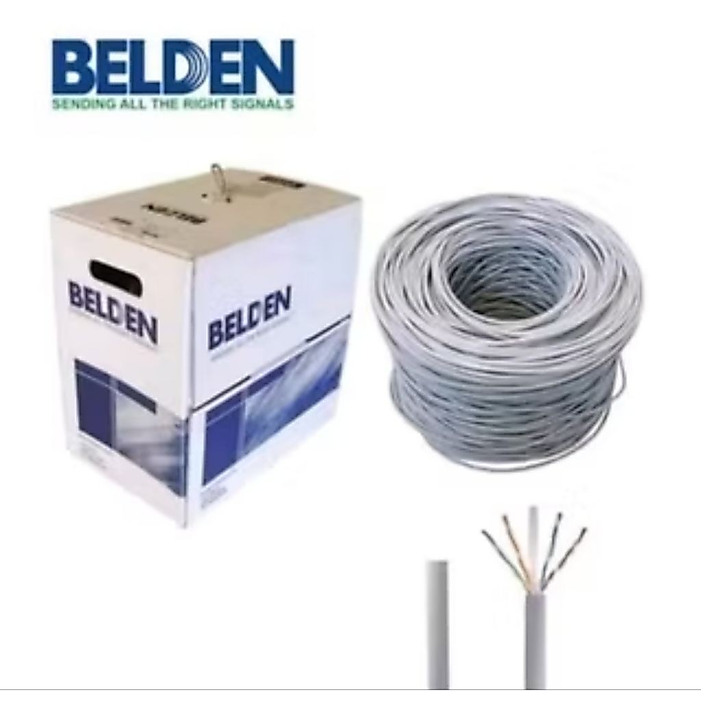 Kabel Belden LAN  UTP cat6e indoor / kabel LAN Belden cat6  FTP Outdoor tersedia variasi meteran