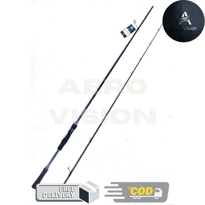 Joran Spinning Orca Saga 802 ML PE 0.4 - 0.8 Carbon Hollow High Modulus Japan Style Murah Terbaik Lu