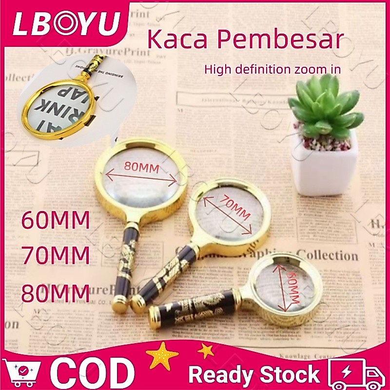 Lensa Optik Kaca Pembesar Untuk Baca 12X HD Kacamata Pembesar Kaca Pembesar Baca Lebih Tua