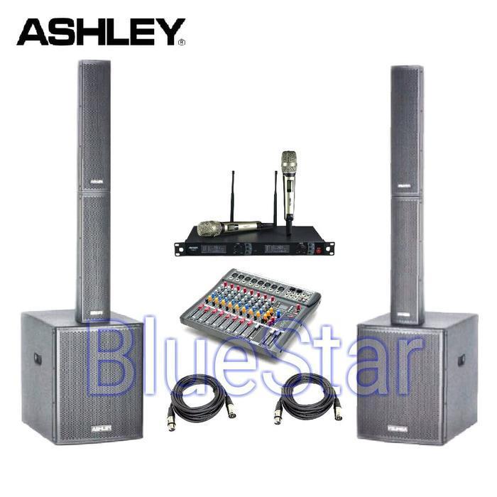Paket Speaker Satelit Ashley Column44sum - Subwoofer Sub12sum