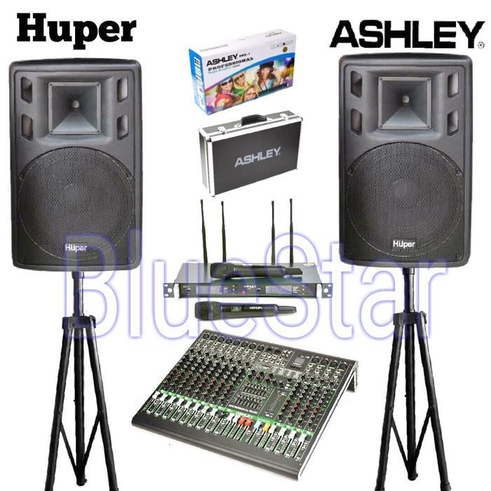 Paket SoundSystem Ashley - Huper 15 HA400 Original 15 inch