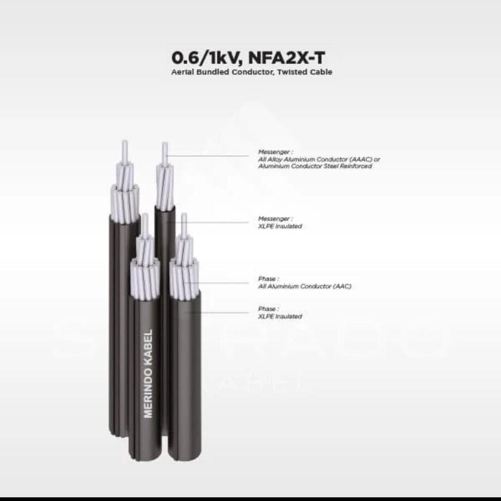 Kabel twist alumunium twisted NFA2X-T 3x95+1x70 Kabel TIC