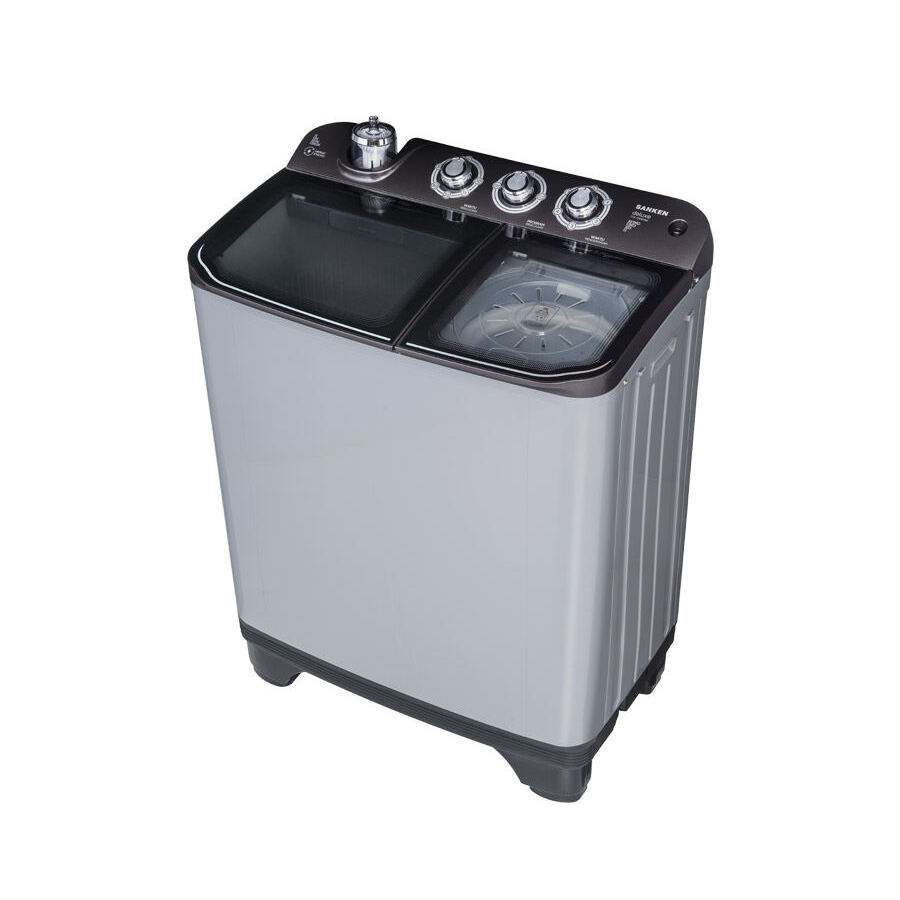 Mesin cuci 2 tabung Sanken Tw-1155Fbk
