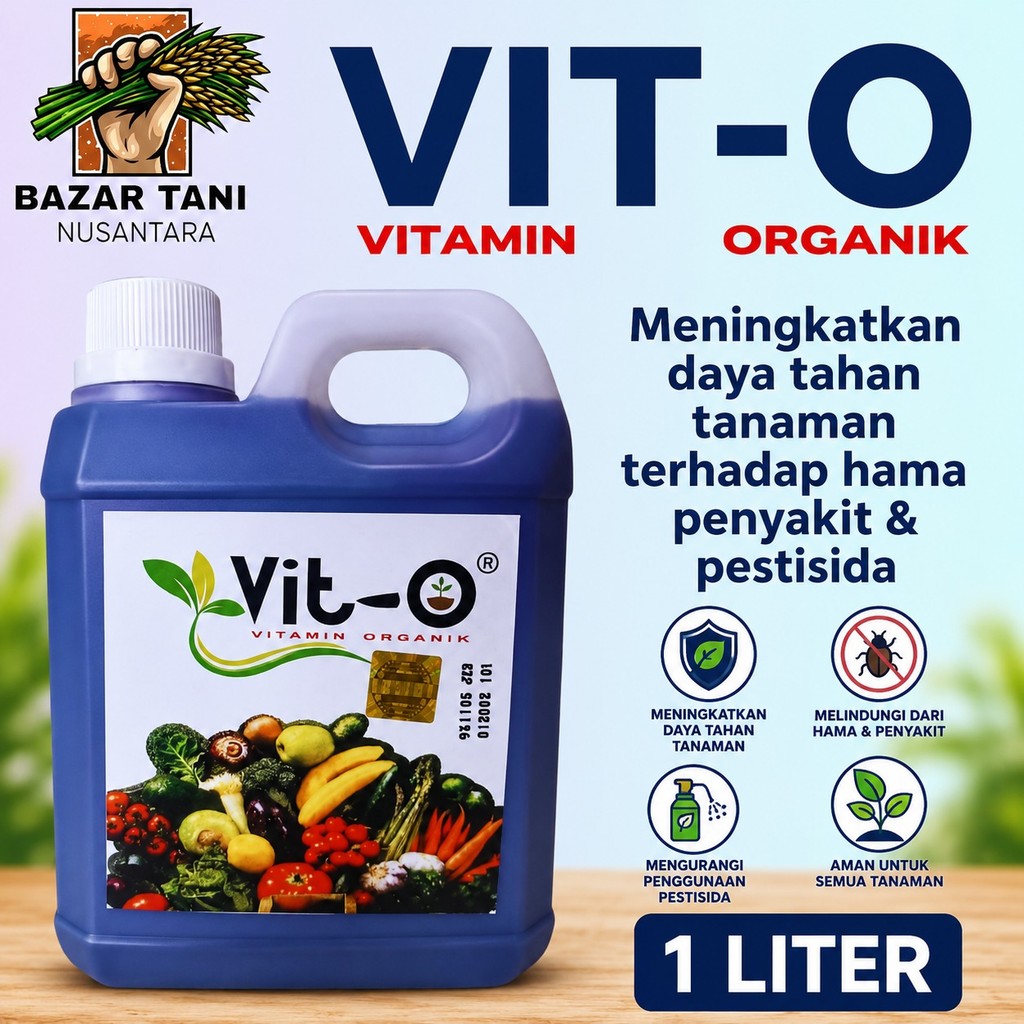 VIT-O Vitamin tanaman Organik kemasan 1 liter