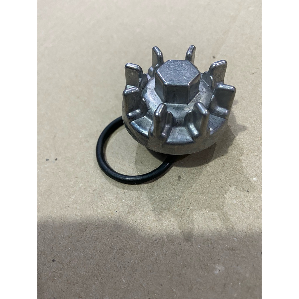 Tutup Oli Bawah + Oring Yamaha Mio Sporty/Smile/Soul Karbu/Nouvo/Fino Original Lospack Ygp