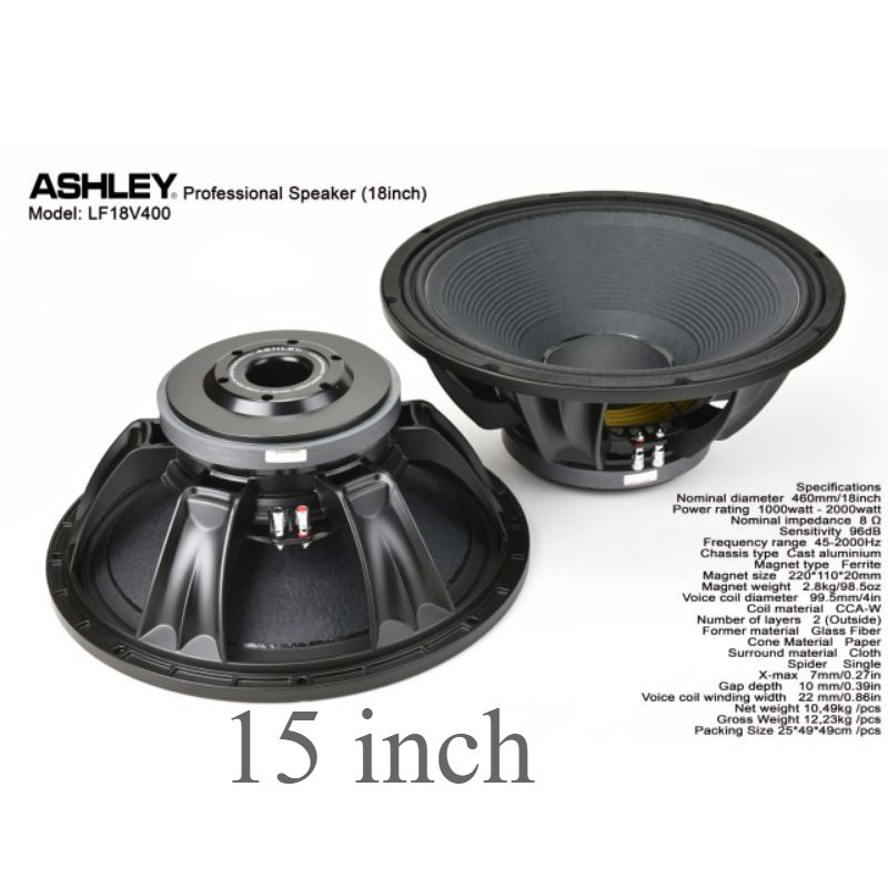 speaker component lfv400 lf v400 lf  v 400 v400