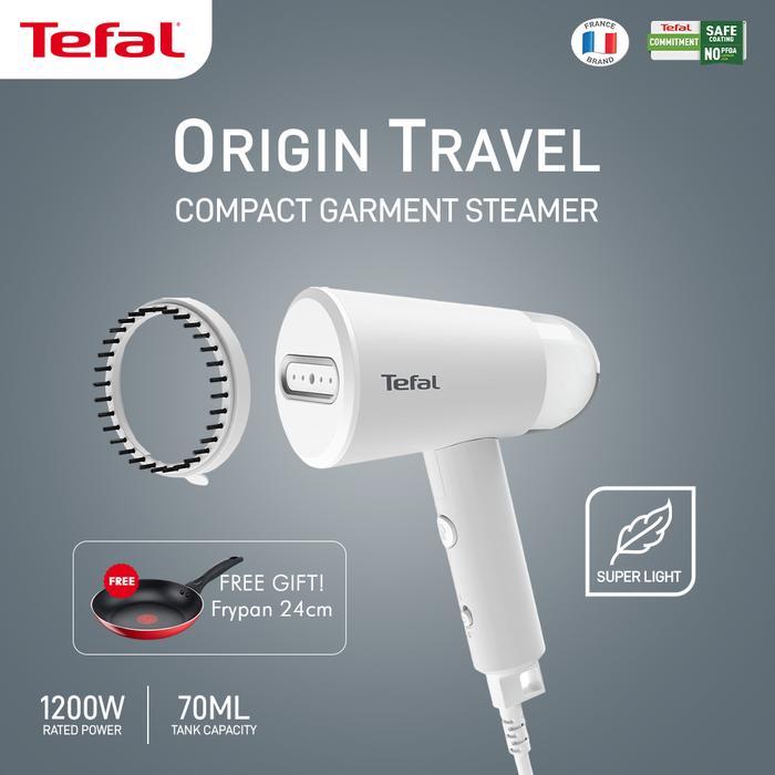 TEFAL Origin Travel Handheld Garment Steamer DT102 / DT103 Setrika Uap Portable Lipat Cepat Panas Ha
