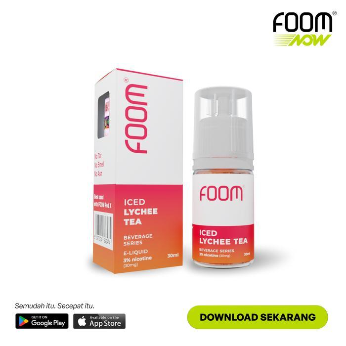 LIQUID FOOM TEA SERIES - Iced Lychee tea