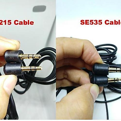 Promo Original Shure Se215 Se535 Mmcx Pin Detach Cable With Seires Number Cod