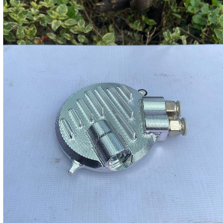 Tutup Cover Head Timing sentrik Legenda SUpra fit Wave 110 model fastek hawa + sensor suhu takegawa