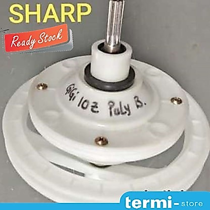 Girbok Gearbox Mesin Cuci Sharp ES-T75 ES-T85 Pulley Besar