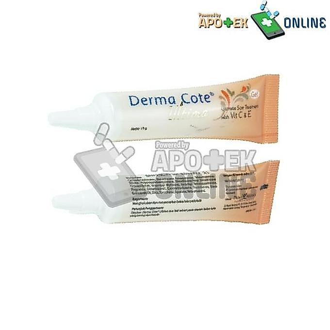 DERMA COTE ULTIMA 15G /PENYAMAR BEKAS LUKA / KELOID/STRETCHMARK
