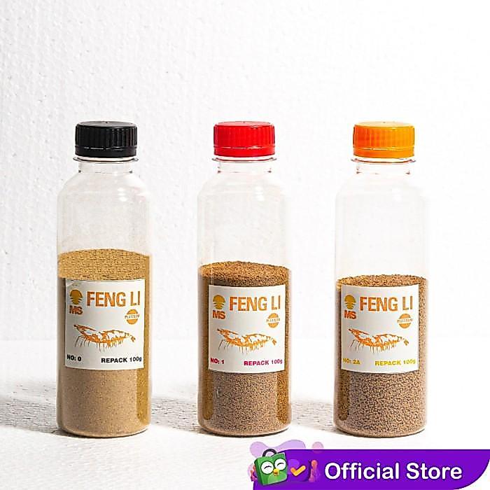 Pelet FengLi / Feng Li / Pelet Udang Repack 100 Gram